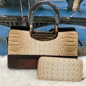 Boutique Bag and Wallet Set